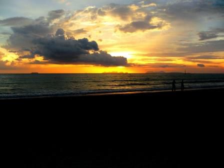 Sonnenuntergang der zweite