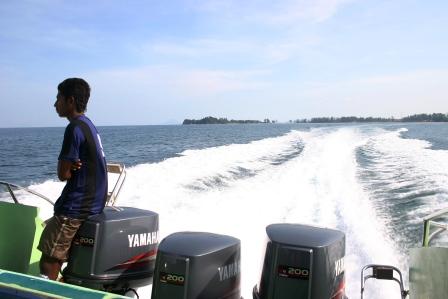 Und Los gings richtung Koh Rok