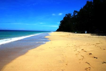 Das ist der Phra Ae Beach der wohl schoenste auf Koh Lanta