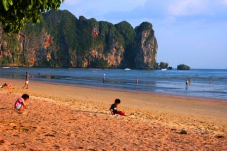 Der Strand von Ao Nang