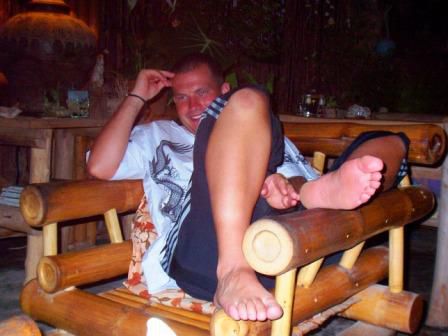 Gemütliches abhängen in der Corner Bar, was soll man auch machen wenn es draußen regnet?