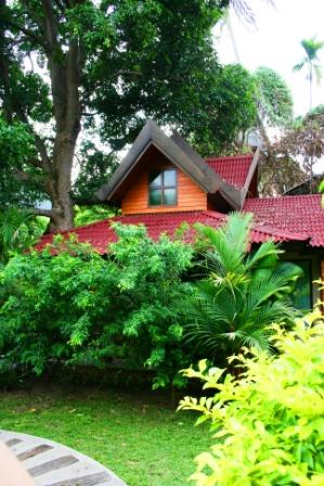 Unser Bungalow in der Hotelanlage