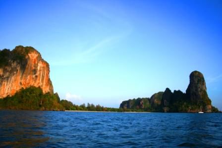 Railay West kurz vor der Ankunft