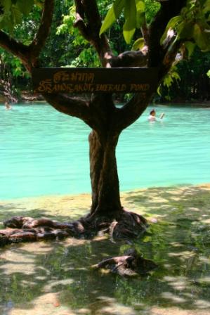 Das ist der Emerald Pool