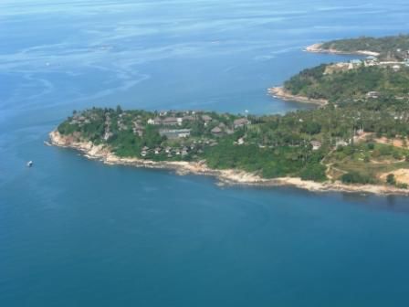 Anflug auf Koh Samui