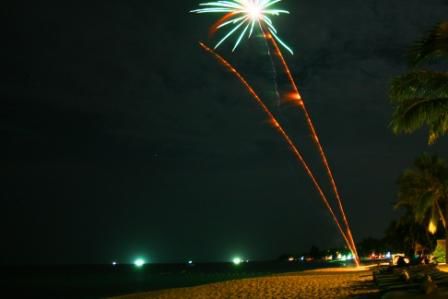 Feuerwerk gibt es jeden Abend