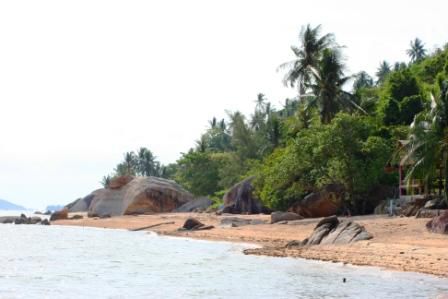 Ab hier war der Strand zum anschauen