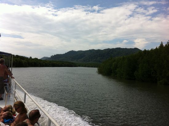 ... und Weiterfahrt mit der Fähre