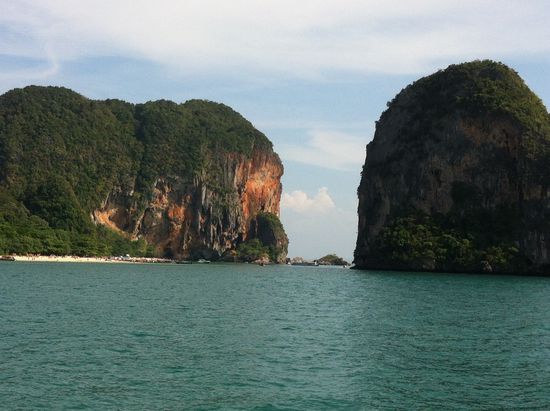 Ausblick auf die Raiway Bay
