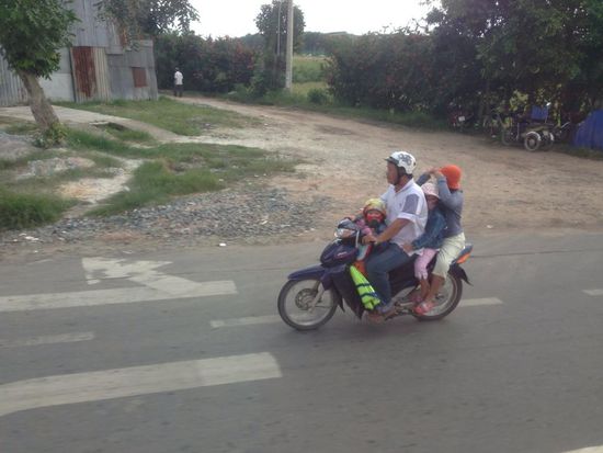 Aber auch hier werden die Motorbikes voll ausgenutzt.