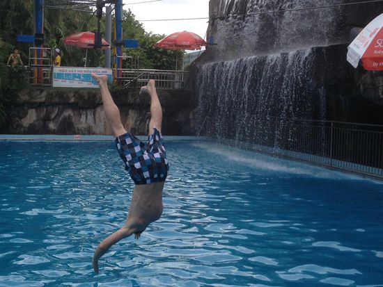 Und der And stand Kopf.