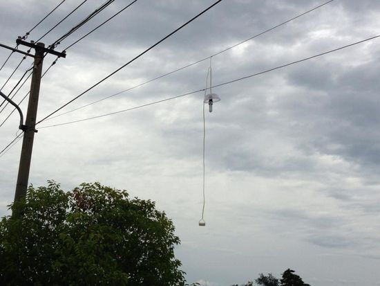 Strassenlampen zum anknipsen 