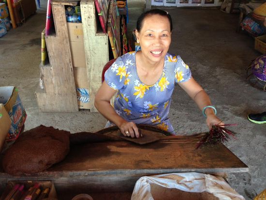 Raeucherstaebchen Herstellung