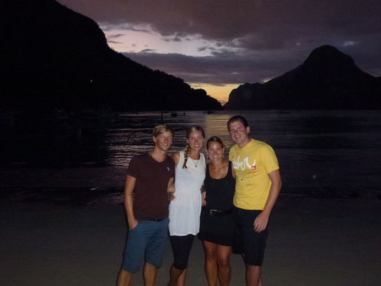 Christian, Eva, Sabine und Stefan