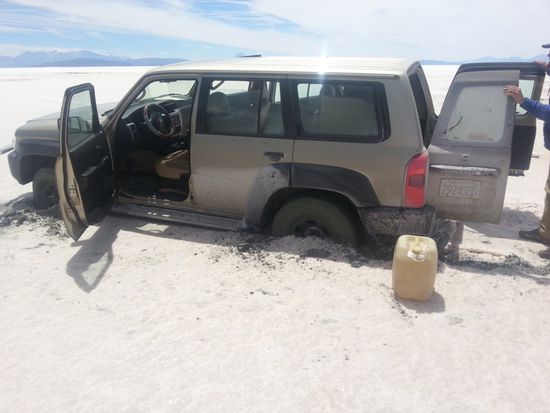 Havarie auf dem Salz