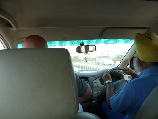 Der Urlaub begann und endet mit einem Sikh-Taxifahrer