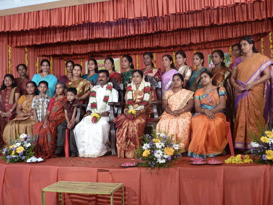 Dann kommen die Gruppenbilder