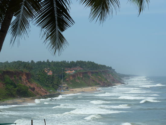 Blick auf den Strand