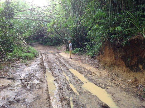 Ganz schön matschig