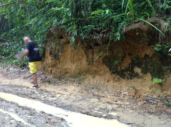 Hui, fast ausgerutscht