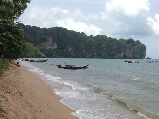 Der Strand von Ao Nang