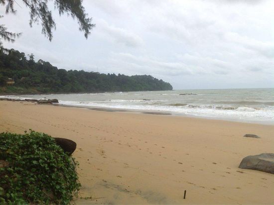 Aussicht vom Bungalow