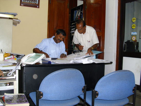 Ein Haufen Papierkram