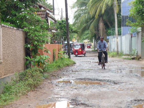 Kleine Gasse in der Nähe des Hotels