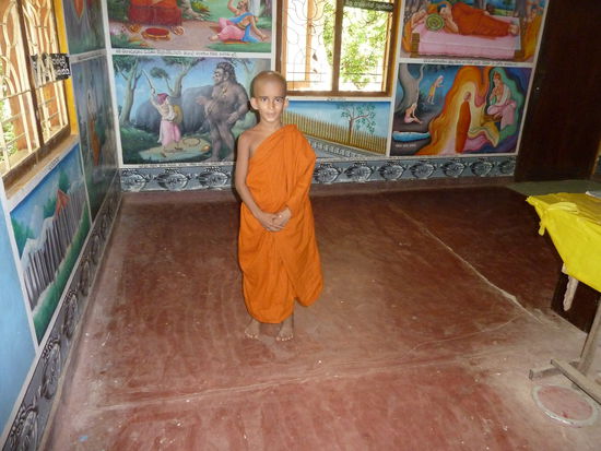 Der Junge hat uns den Schlüssel gebracht