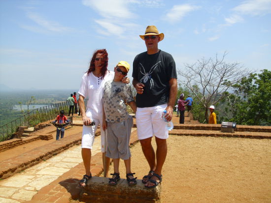 Und ganz oben auf der letzten Stufe