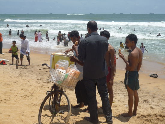 Mobiler Eisverkäufer