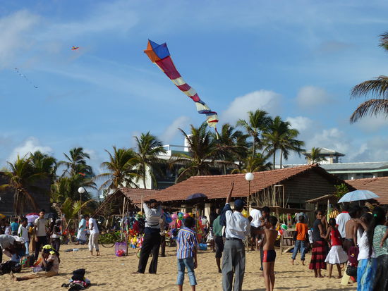 Das Riesending wollte nicht so recht hoch