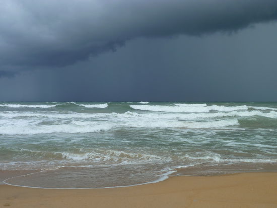 Heute regnet es nochmal ordentlich