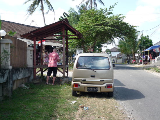 ... in einer Seitenstraße