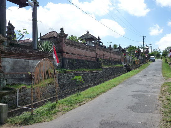 Fahrt über die Dörfer