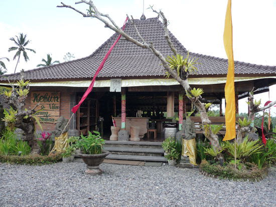 Einkehr ins Restaurant bei den Reisfeldern