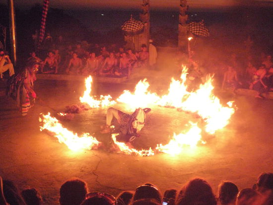 Hanuman im Feuerring