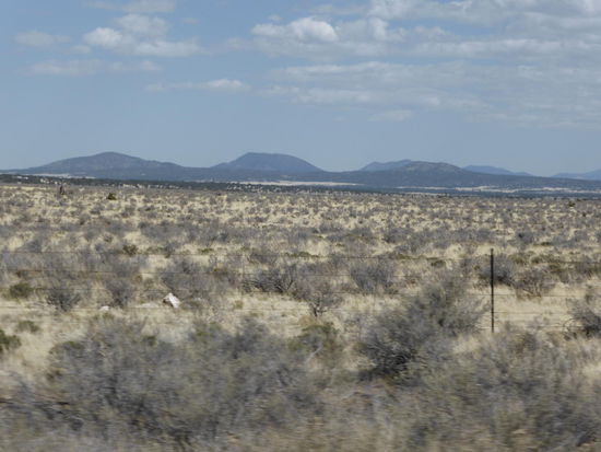 Landschaft auf dem Weg zum Grand Canyon