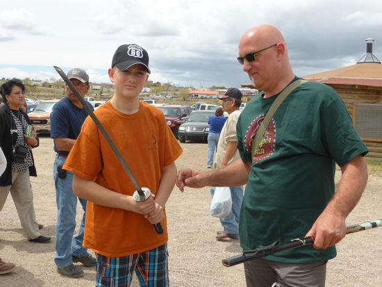 Samuraischwerter bei den Indianern?