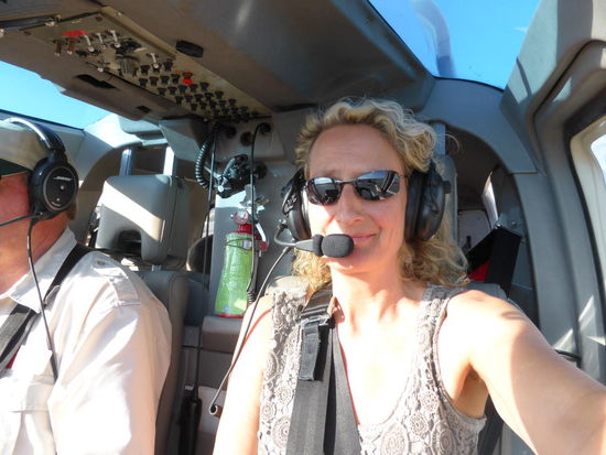 Der Hauptpreis - neben dem Piloten!