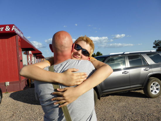 Papa, das war der Hammer!