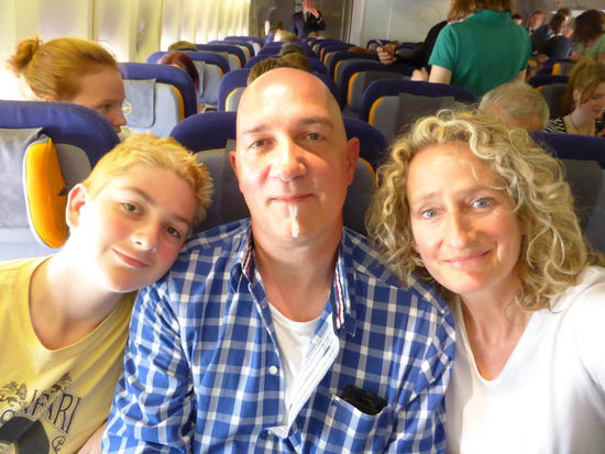 Und los geht es - leider allein