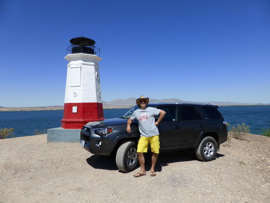 Unsere Karre mit Driver