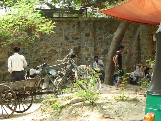 Auf dem Weg zum Flughafen