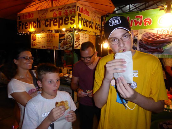 Lecker Waffeln fuer die Kids