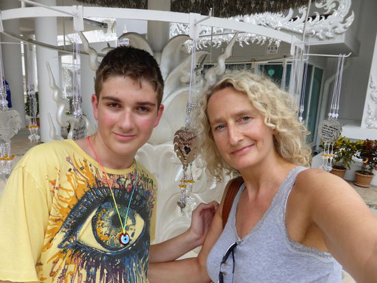 Unsere Plakette wird dann ...