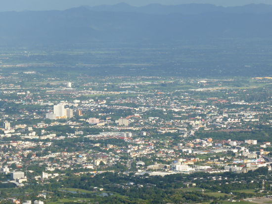 Der Blick auf Chiang Mai