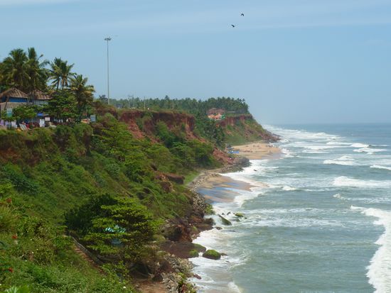 Das Cliff von Varkala