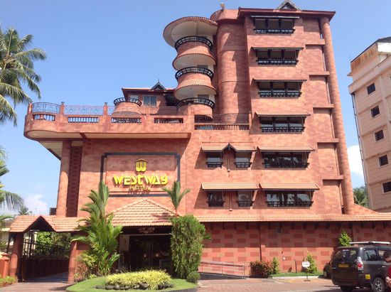 Unser Hotel in Calicut