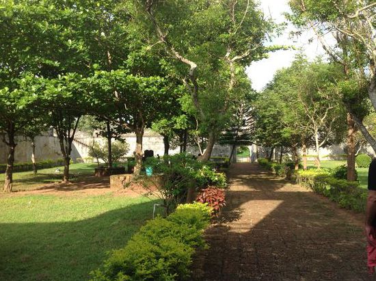 Der Innenbereich des Forts